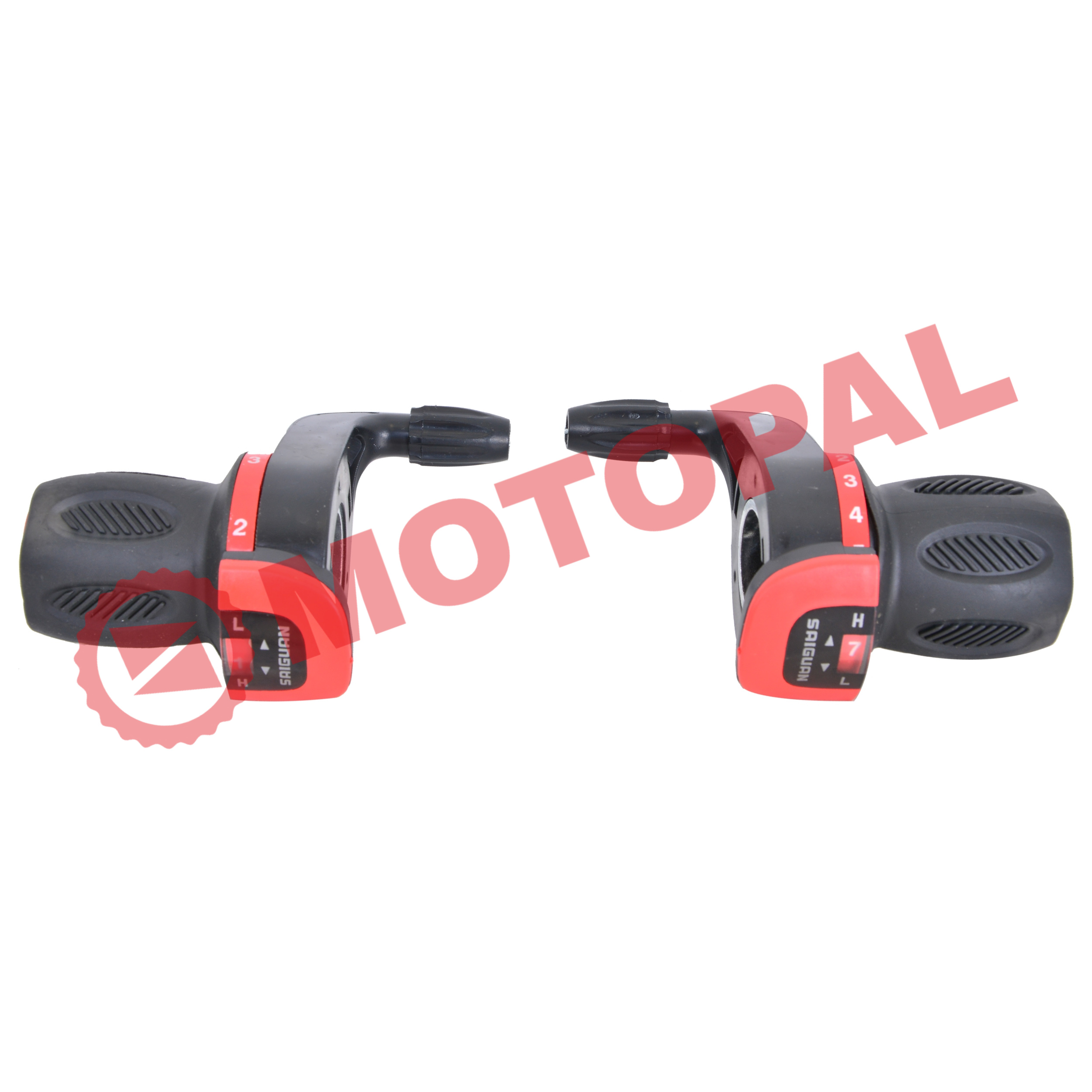 GRIP SHIFT VİTES KOLU 7 ' Lİ NO-INDEX KDSG-08 [SET- TEKLİ AMBALAJ] - KIRMIZI - SAIGUAN