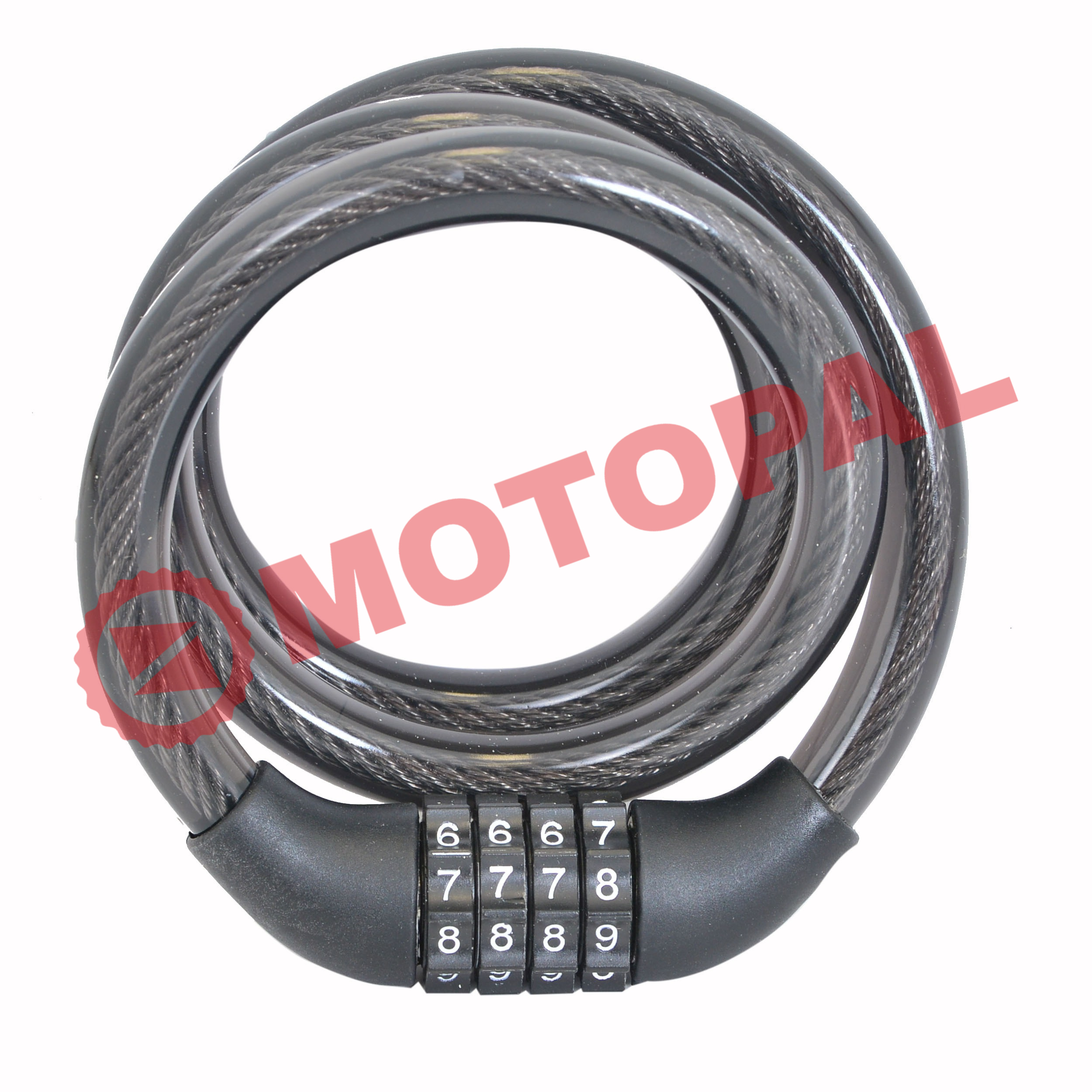 HALAT KİLİT DOLAMALI 12 x 80 CM 4LÜ DEĞİŞTİRİLEBİLİR ŞİFRELİ