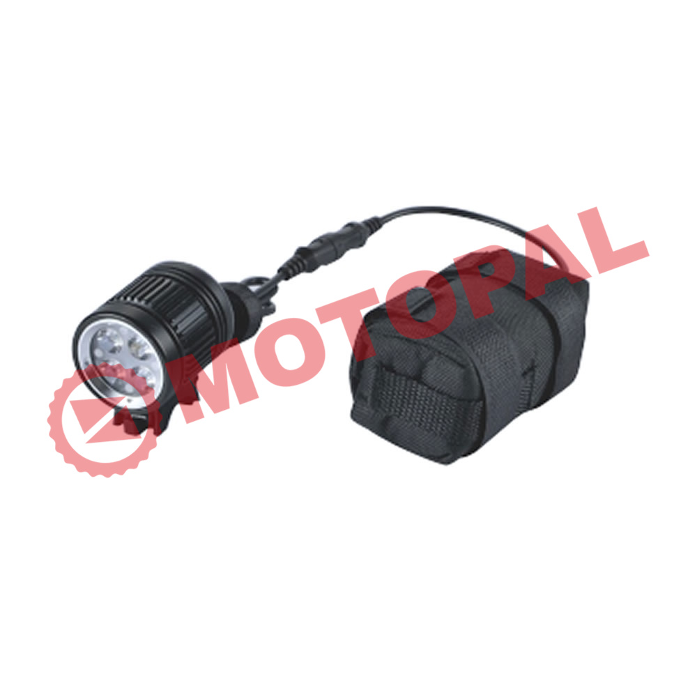ÖN FAR ALÜMİNYUM  4 CREE LED Lİ  1600 LUMEN [ŞARJ EDİLEBİLİR PİL VE ŞARJ ALETİ DAHİ]  JY-8010-16K