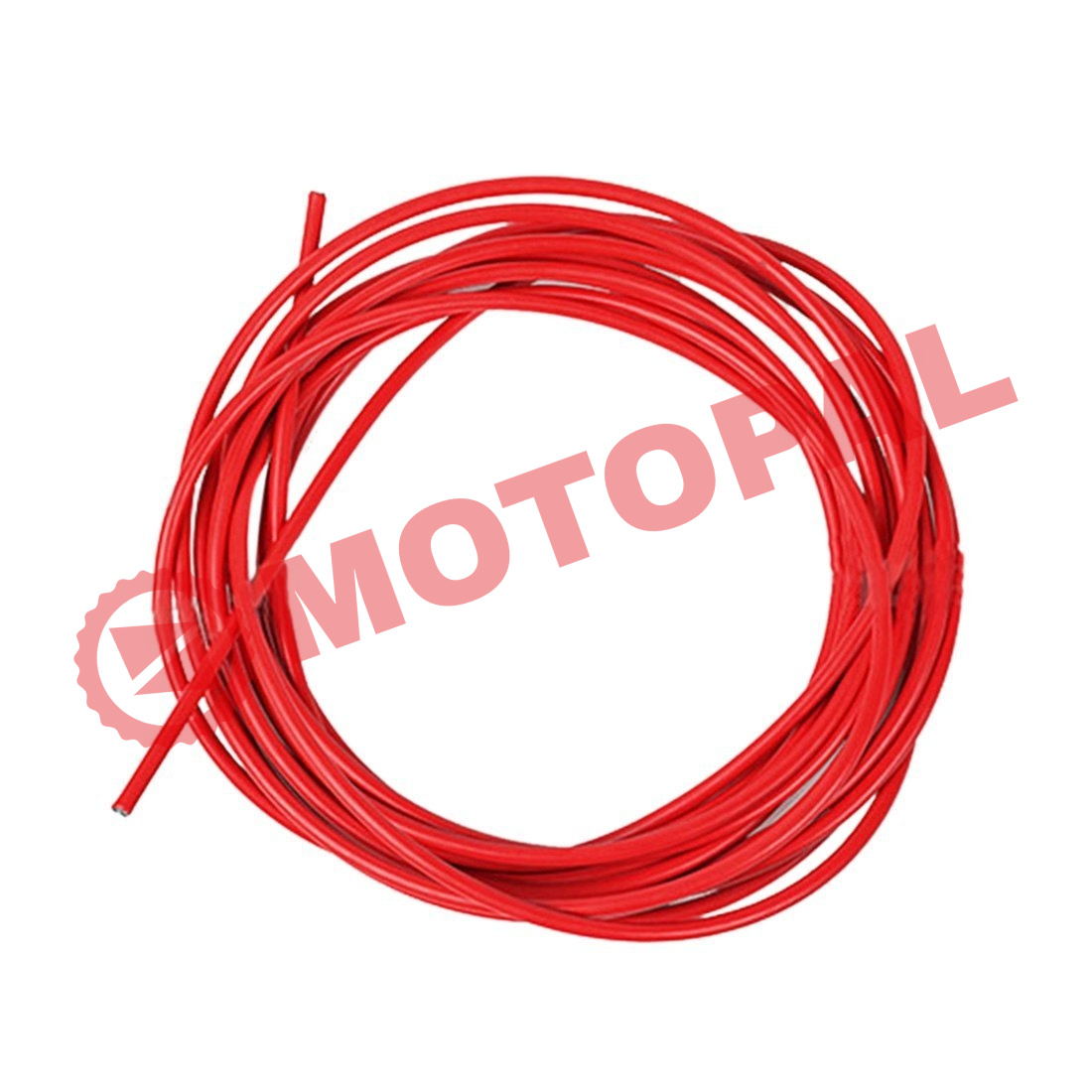 METRE DIŞ KABLO KIRMIZI 5 MM 2P [TEFLONLU] [1 Rulo=25 mt]