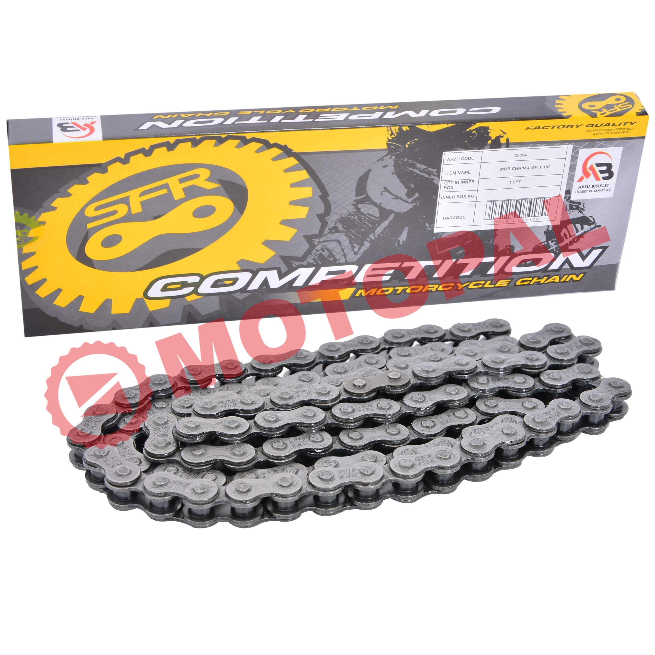 MOB ZİNCİR [415H x 102 BAKLA] SFR