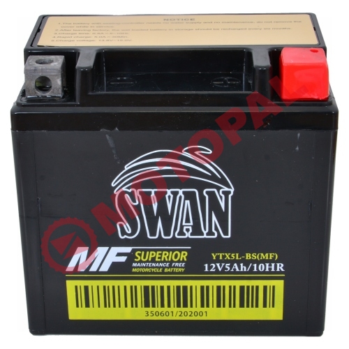 YTX5L - BS [DIO - BWS - HONDA TITAN][113*68*105] MONERO AKÜ