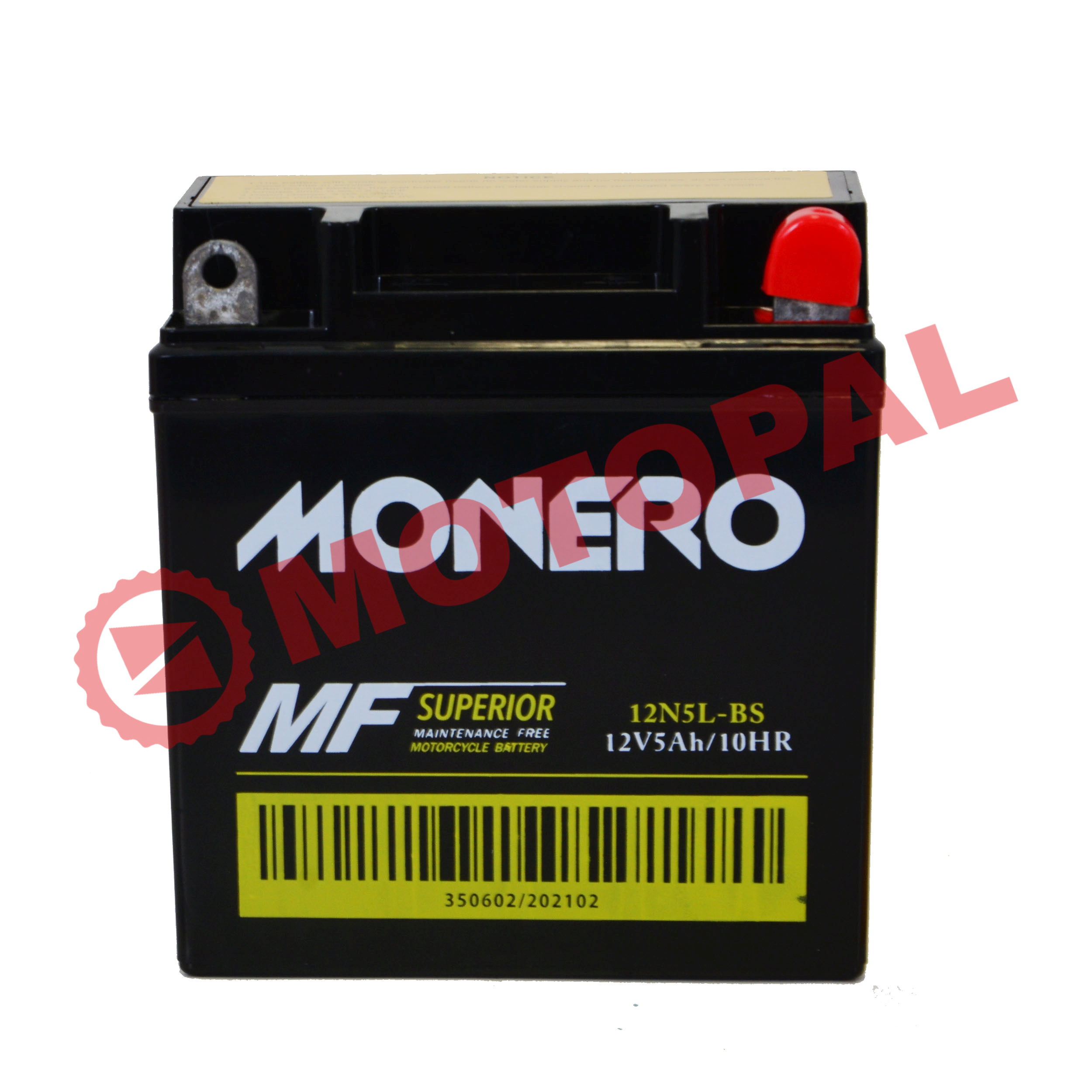 12N5L - BS - [CUB - YBR] [119*60*129] MONERO AKÜ