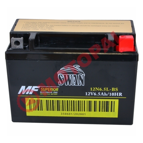 12N6.5L - BS - [CG] [138*65*100] MONERO AKÜ