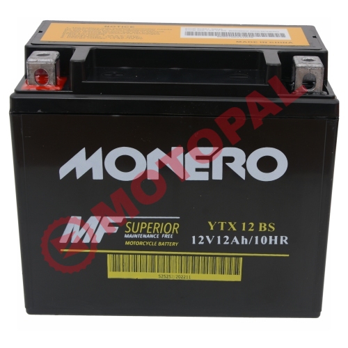 YTX 12 BS [150*86*131] AKÜ - MONERO