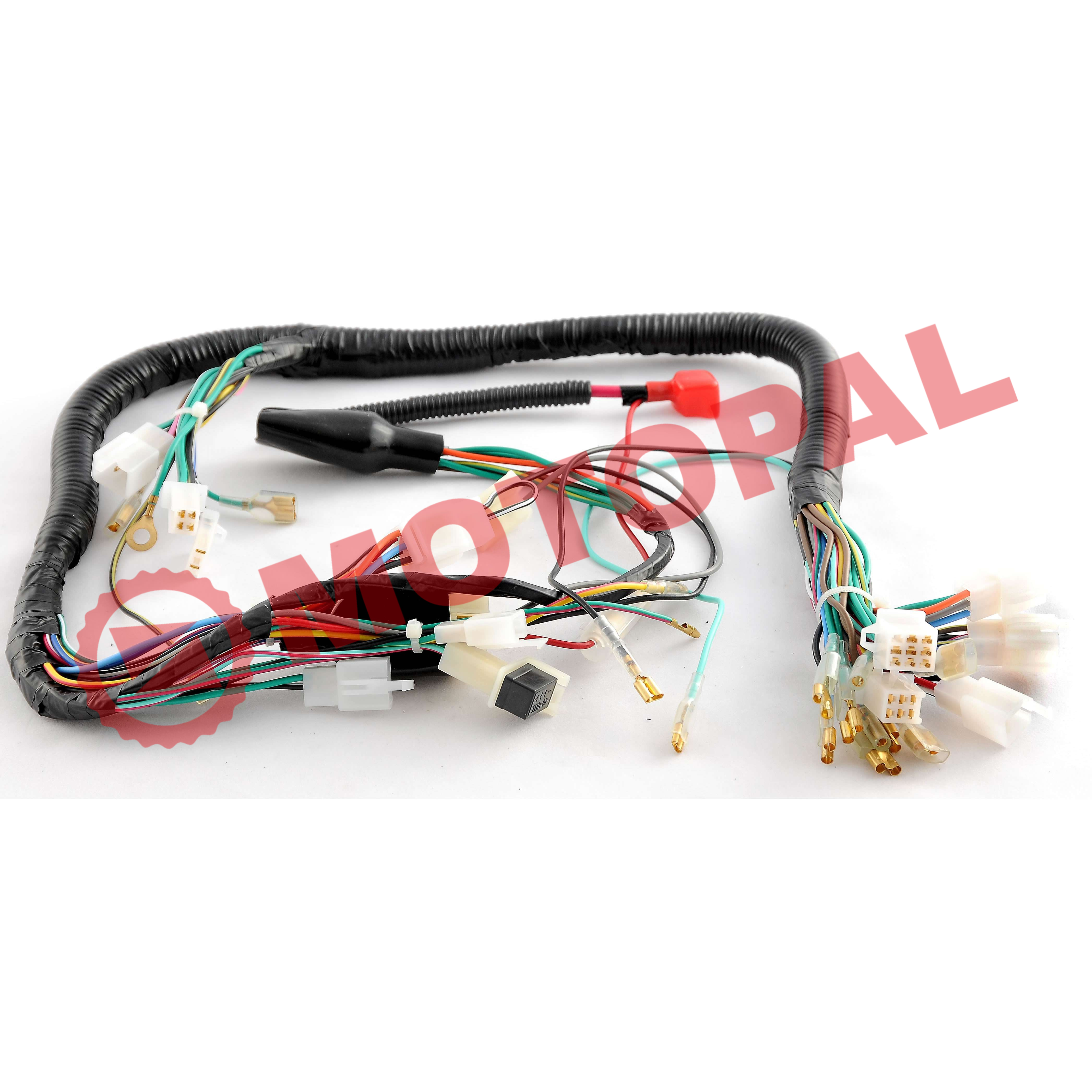 ELEKTRİK TESİSATI KUBA 125 CLASIC [DEVİR SAATİ ELEKTRONİK - AKÜ BESLEMELİ] [MANYETİK ATEŞLEME]