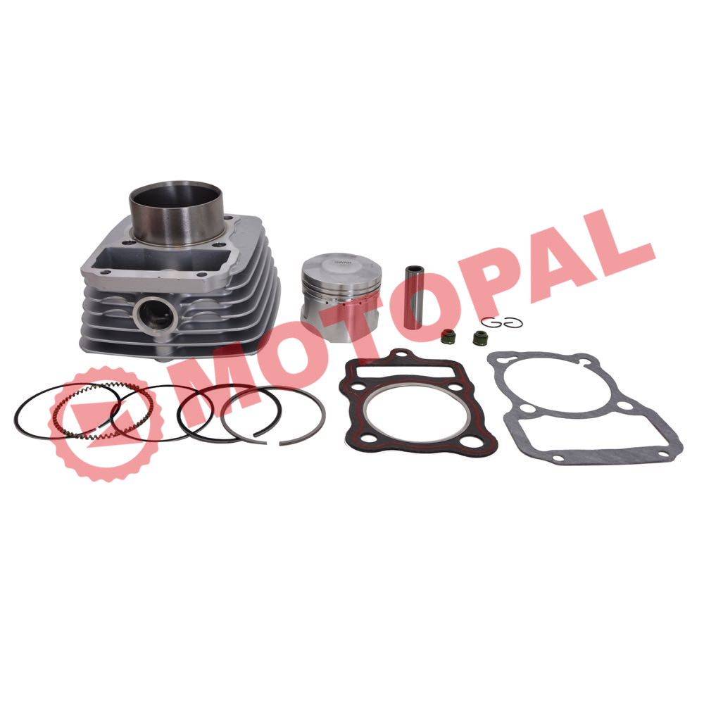 SİLİNDİR KOMPLE 15 PERNO [56,5 mm] [YÜK:69 mm] 125cc CG [OEM KALİTE]