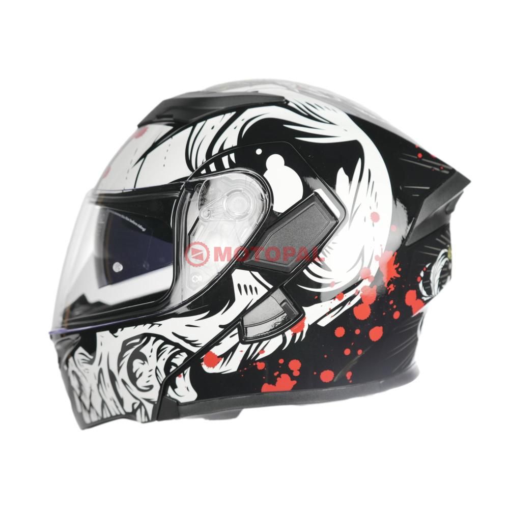 KC - ÇENE AÇILIR VİZÖRLÜ KASK [KC902] [KURU KAFA] [XL]