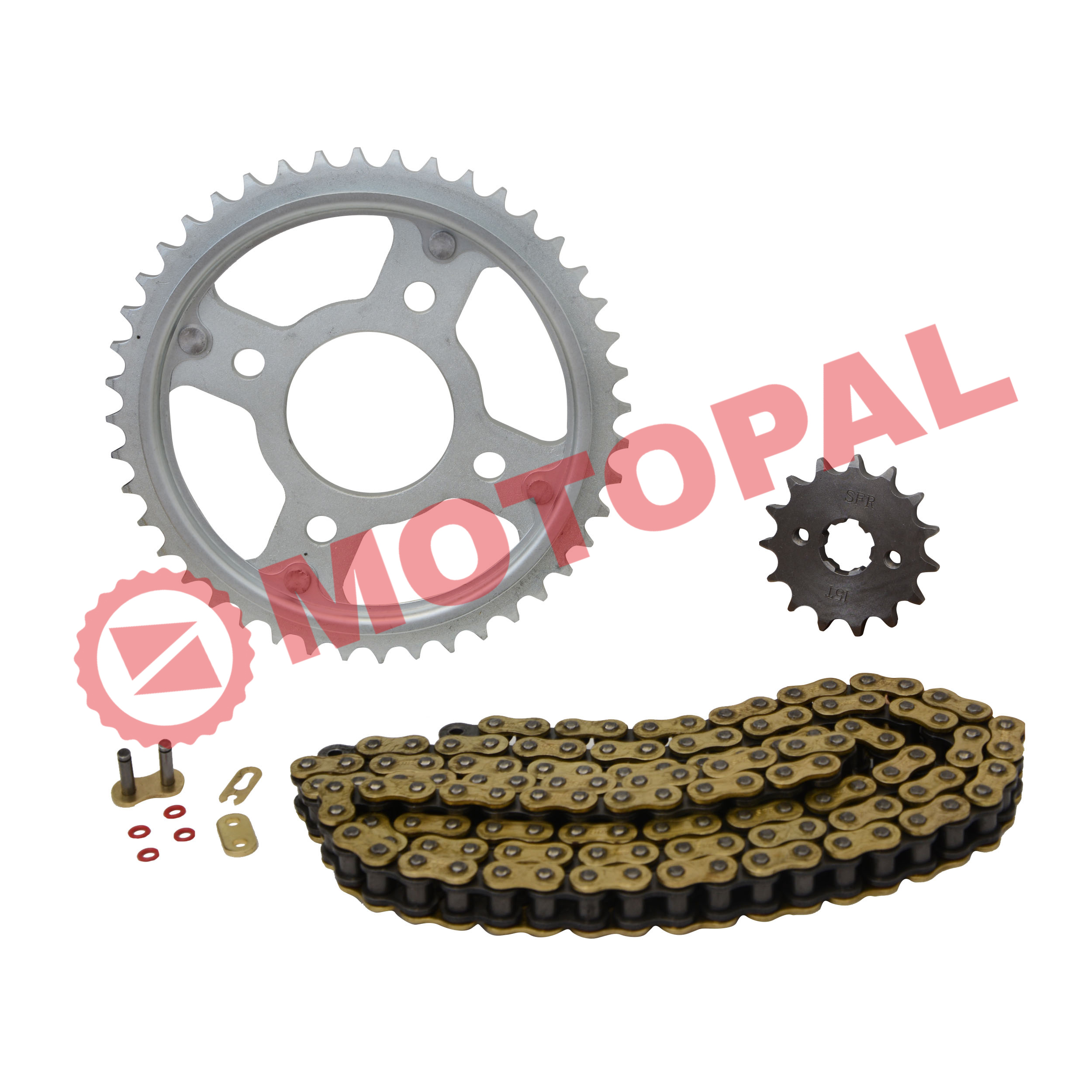 O RİNGLİ ZİNCİR DİŞLİ SET [GOLD] [15T/44T] [428H x 128L] HONDA CBR 125R - SFR