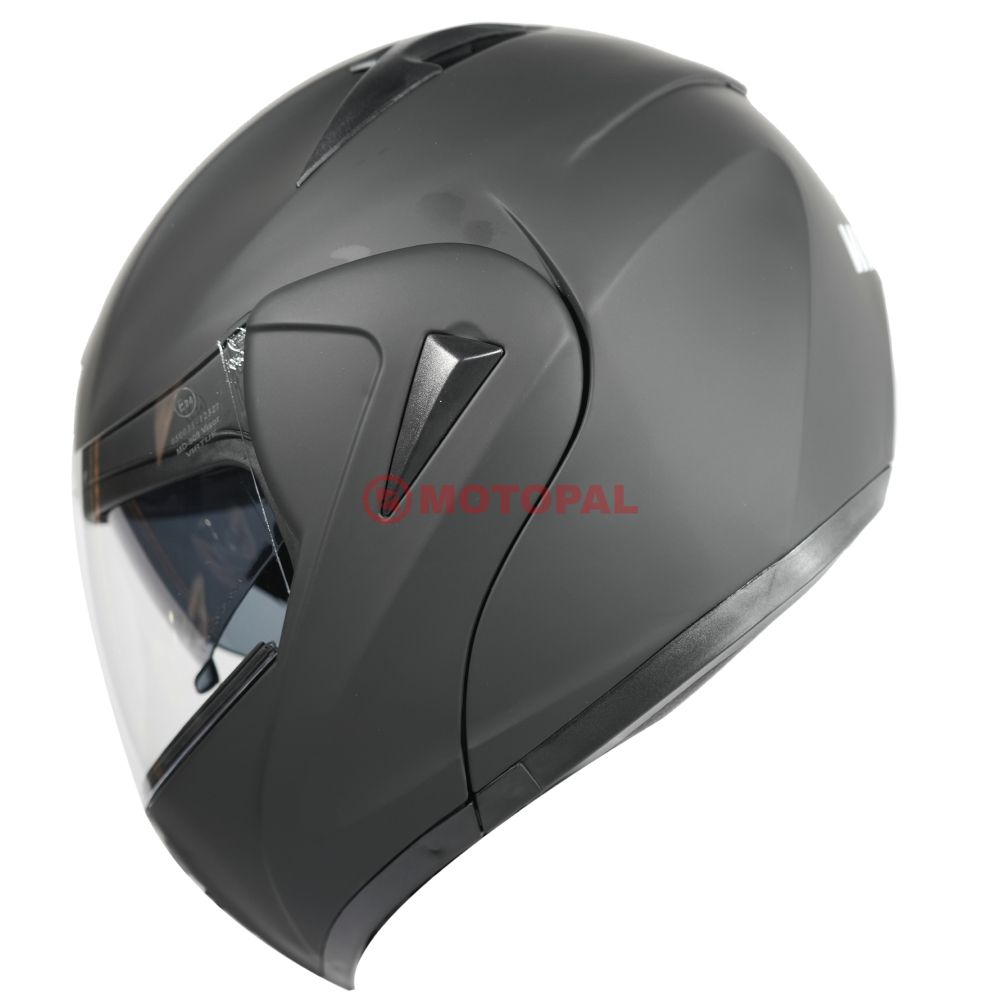 VRT - ÇENE AÇILIR VİZÖRLÜ KASK [MD-808] [MAT SİYAH] [XL]