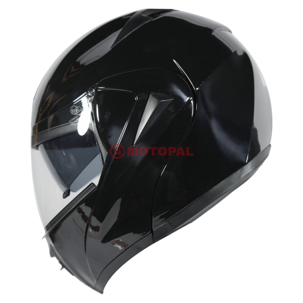 VRT - ÇENE AÇILIR VİZÖRLÜ KASK [MD-808] [SİYAH] [S]