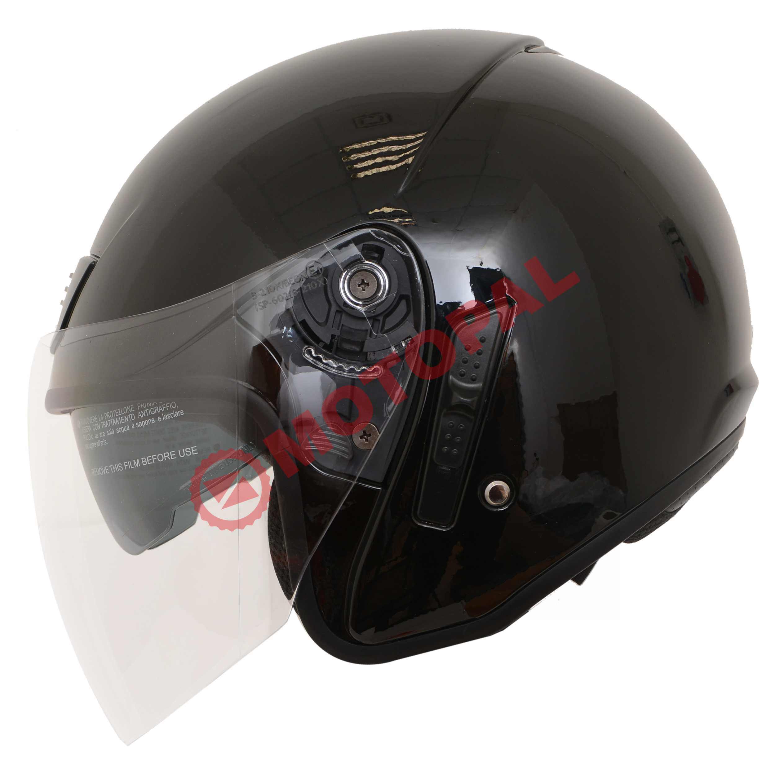 BEON-ÇENESİZ VİZÖRLÜ YAZLIK KASK [B210] [SİYAH] [M]