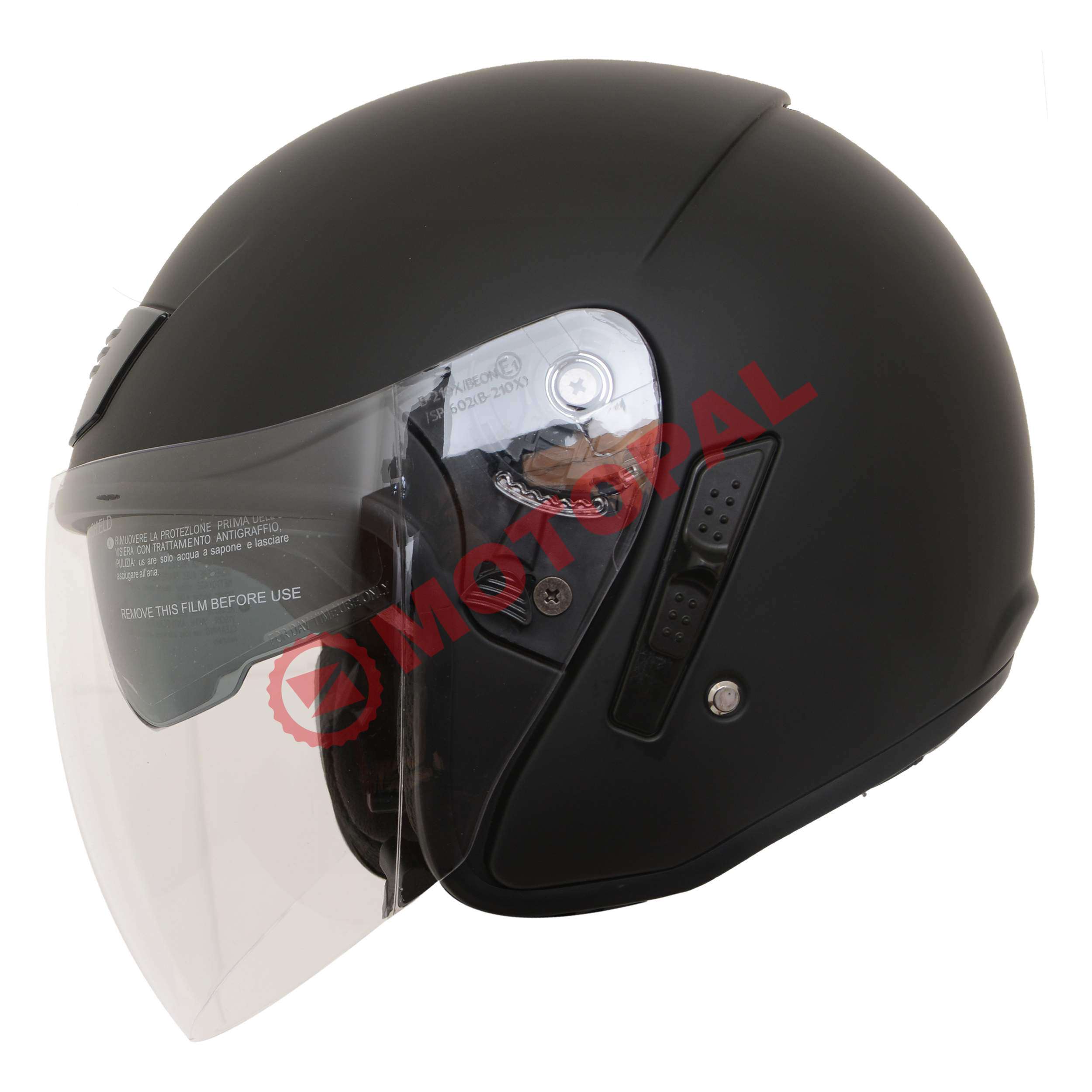 BEON-ÇENESİZ VİZÖRLÜ YAZLIK KASK [B210] [MAT SİYAH] [S]