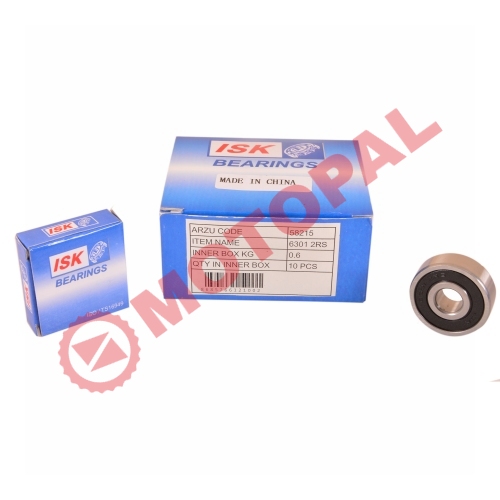 RULMAN [PLASTİK KAPAKLI] 6301