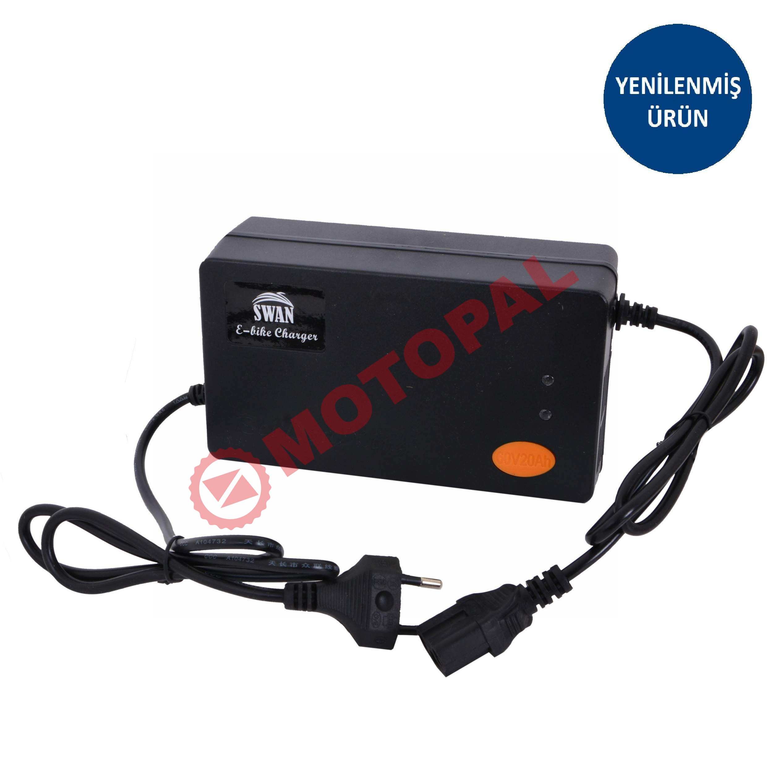 60 V [20AH] ŞARJ CİHAZI  EBIKE  -YENİLENMİŞ