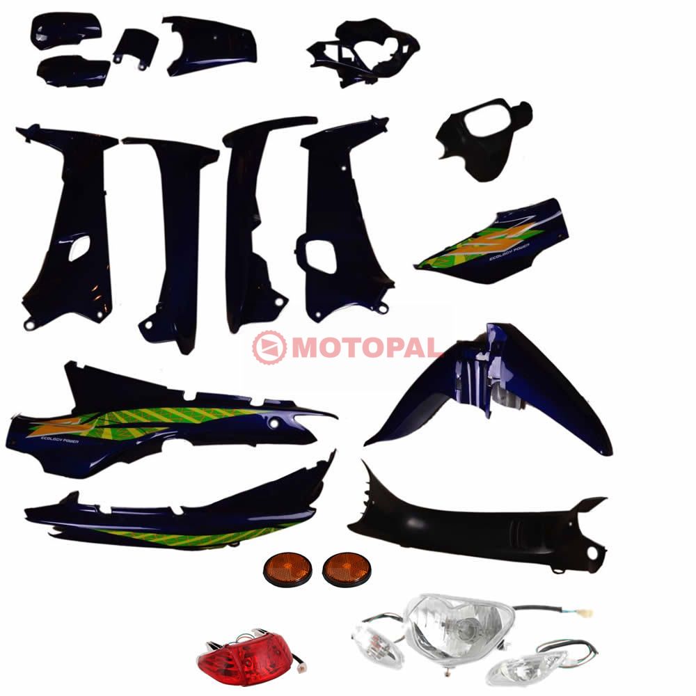 KAPORTA SET [MAVİ] [FAR+STOP+SİNYAL DAHİL] [KALIPSO - ÇELİK] CUB