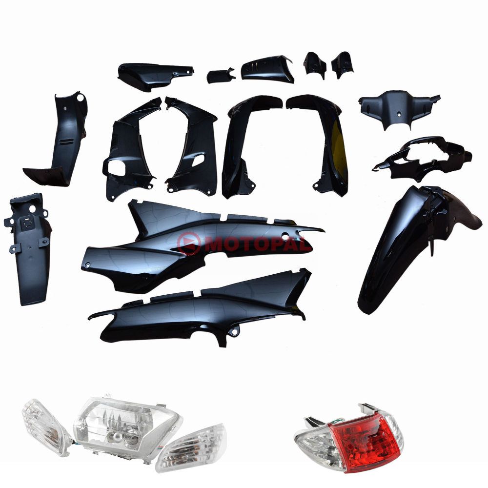 LIFAN KAPORTA SET [SİYAH] [FAR+STOP DAHİL] CUB