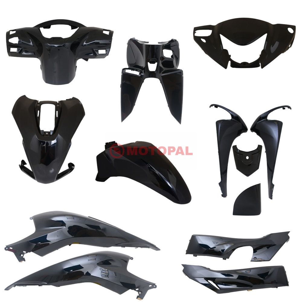 KAPORTA SET [GALAKSİ SİYAH] HONDA DIO