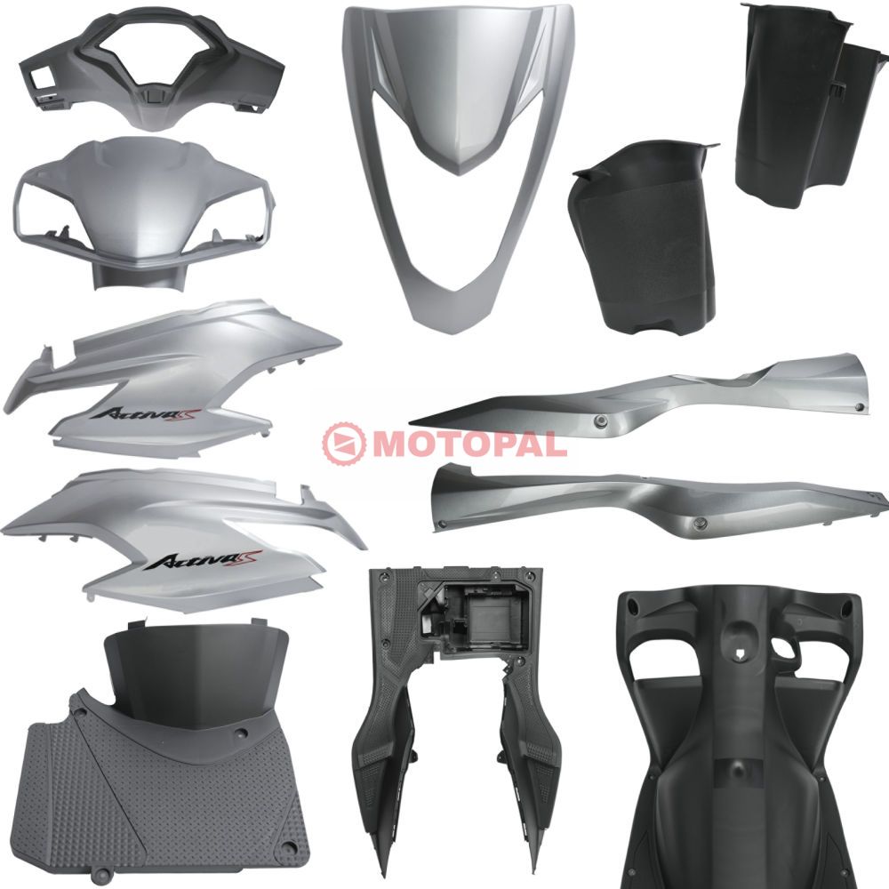 KAPORTA SET [GRİ] [YENİ MODEL] HONDA ACTIVA S