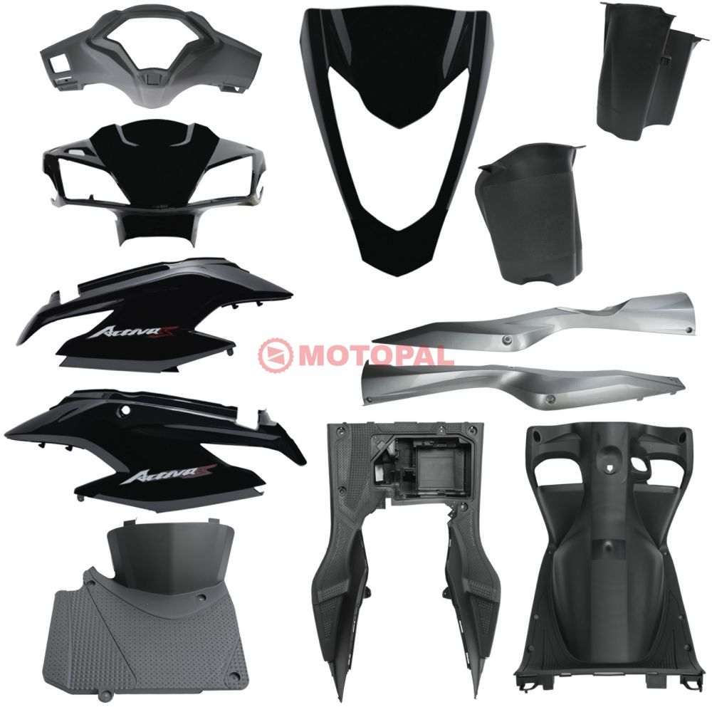 KAPORTA SET ESKİ MODEL [SİYAH] HONDA ACTIVA S