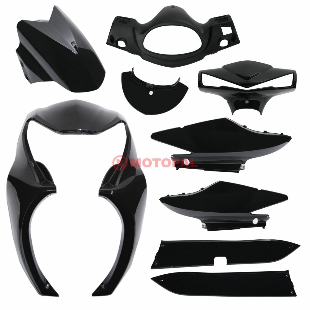 KAPORTA SET [BOYALI AKSAM] [SİYAH ] SPACE MAX