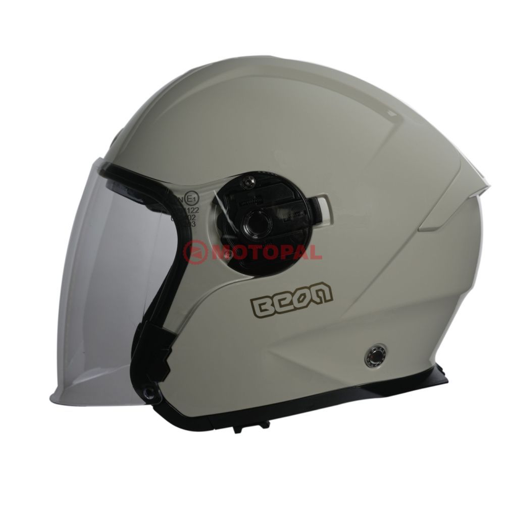 BEON- ÇENESİZ VİZÖRLÜ YAZLIK KASK [B203] [BEYAZ-KIRMIZI-YEŞİL] [XXL]